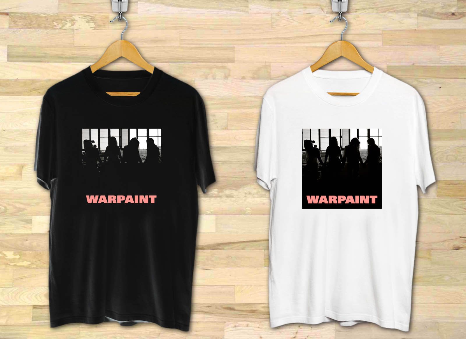 New Warpaint Rock Band Album White T-Shirt Size S M L XL 2XL 3XL