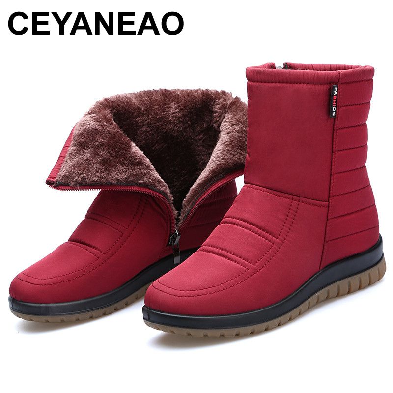ladies waterproof ankle boots