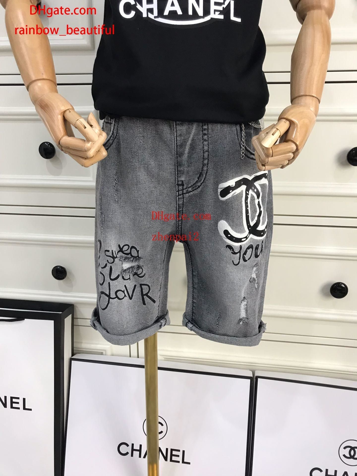infant boy denim shorts