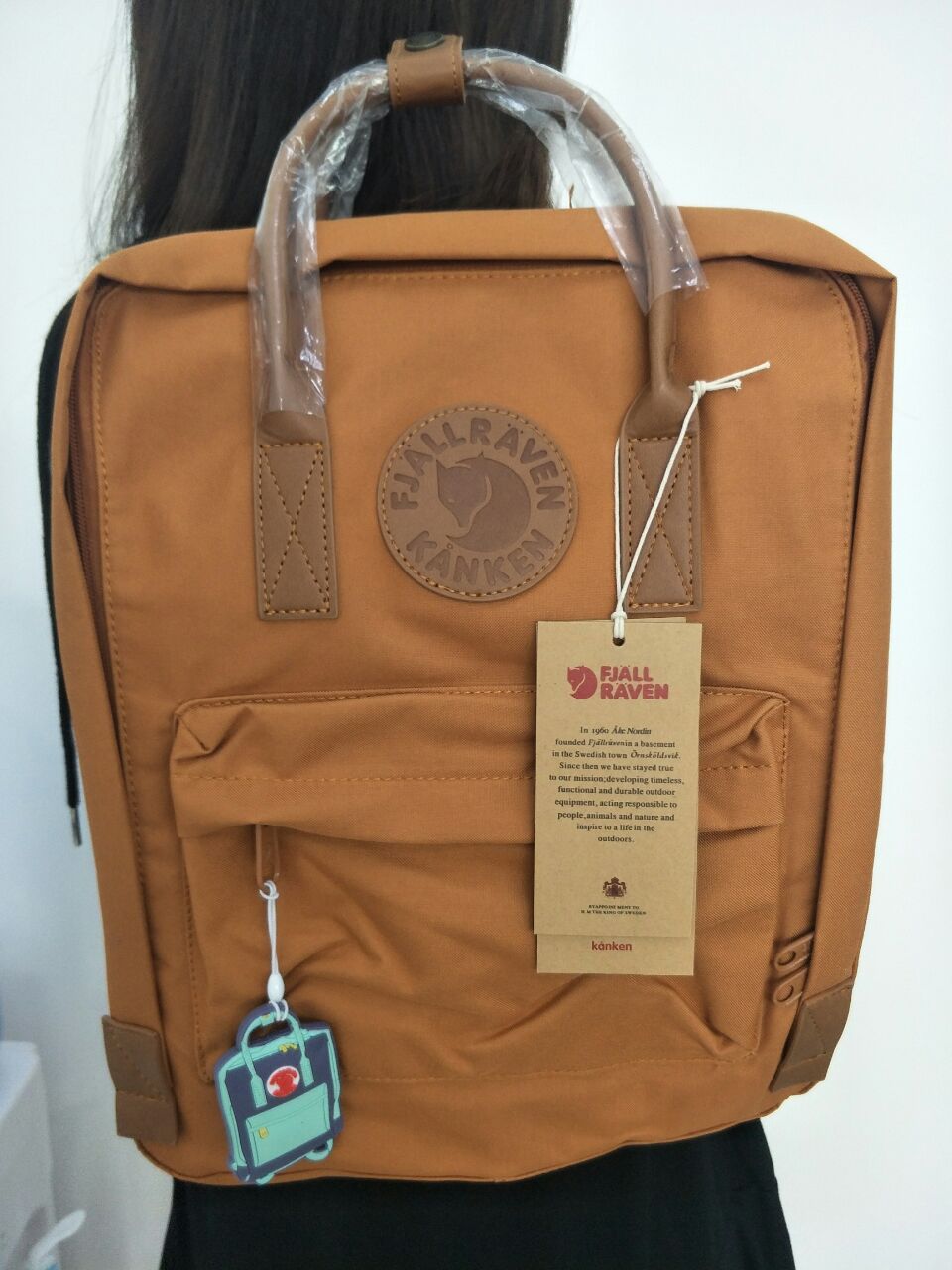 fjallraven kanken leather backpack