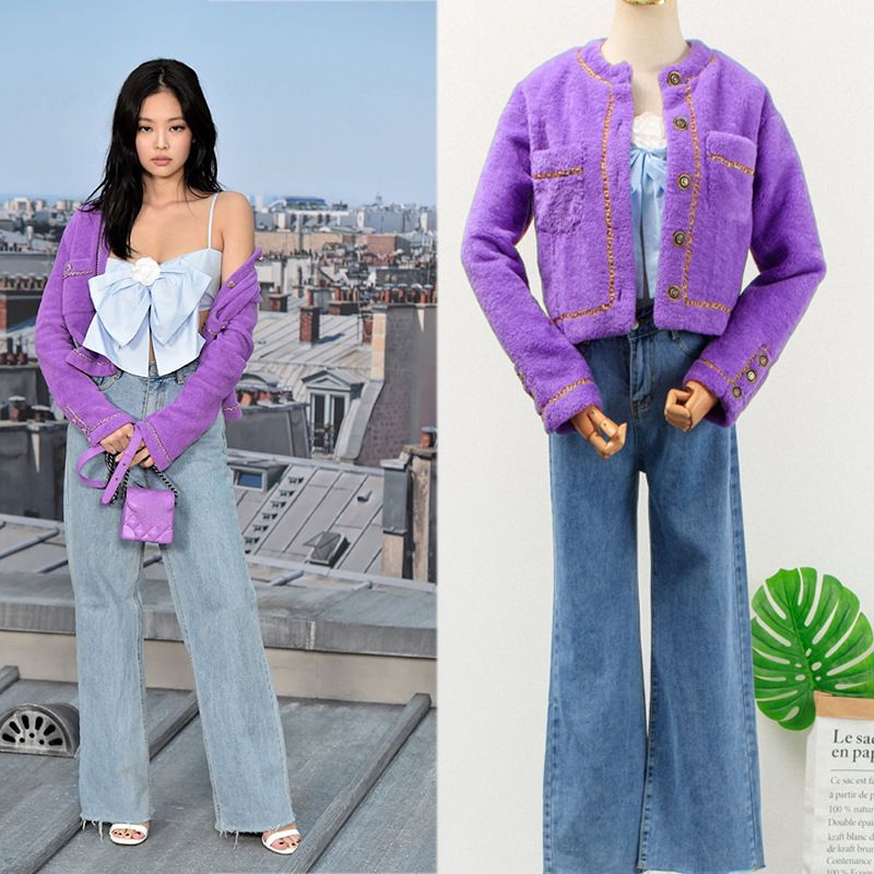 jennie blackpink cardigan