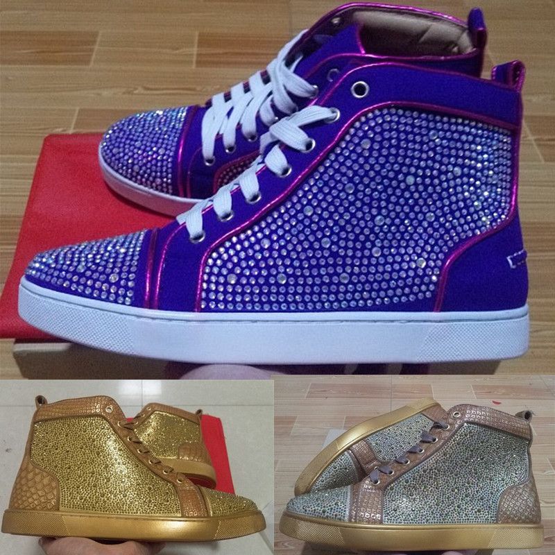 rhinestone red bottoms