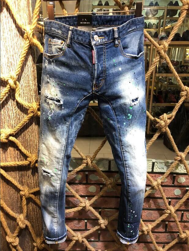 jeans strappati dsquared