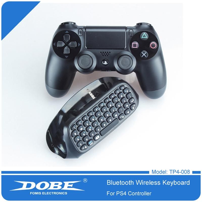 For PlayStation 4 Dobe Mini Bluetooth Wireless Keyboard Joystick