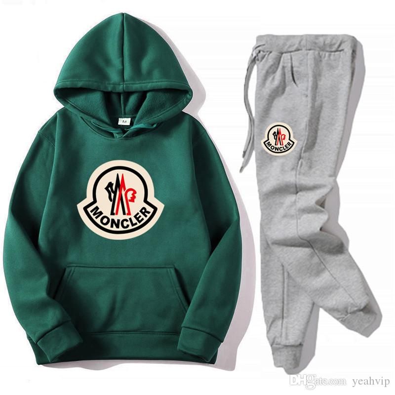 mens moncler sweat suit