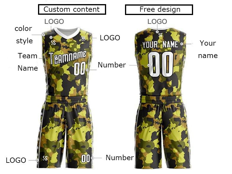 camouflage jersey design