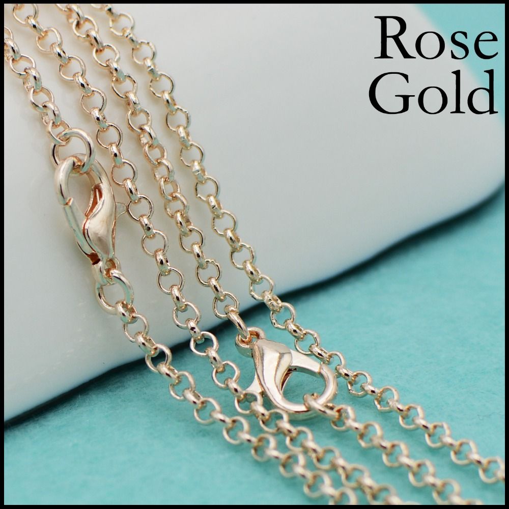 Rosa guld 18 tum