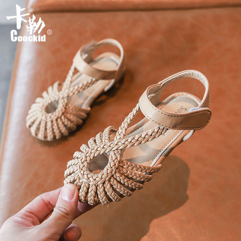 Compra 2020 Moda De Nueva Trenzado Trenzas De Piel Del Niño Del Bebé  Transpirable Sandalias Tejidas Para Niños Niñas Niños Grandes Suave Zapatos  De La Playa De Fondo T200608 Barato | Entrega