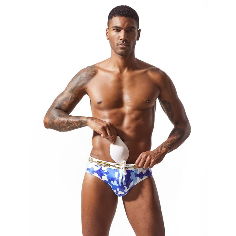 men's camouflage swimwear