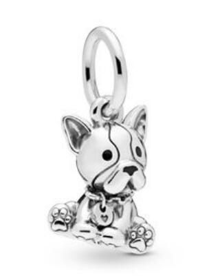 Bulldog Puppy Hanging Charm