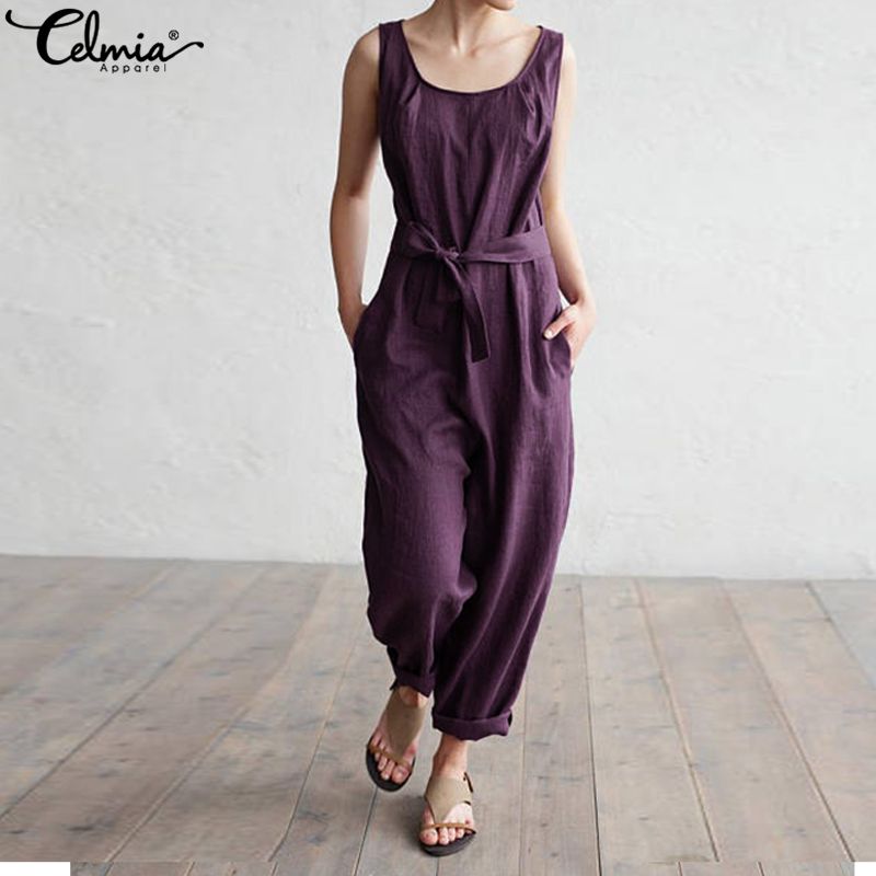 ladies purple jumpsuit