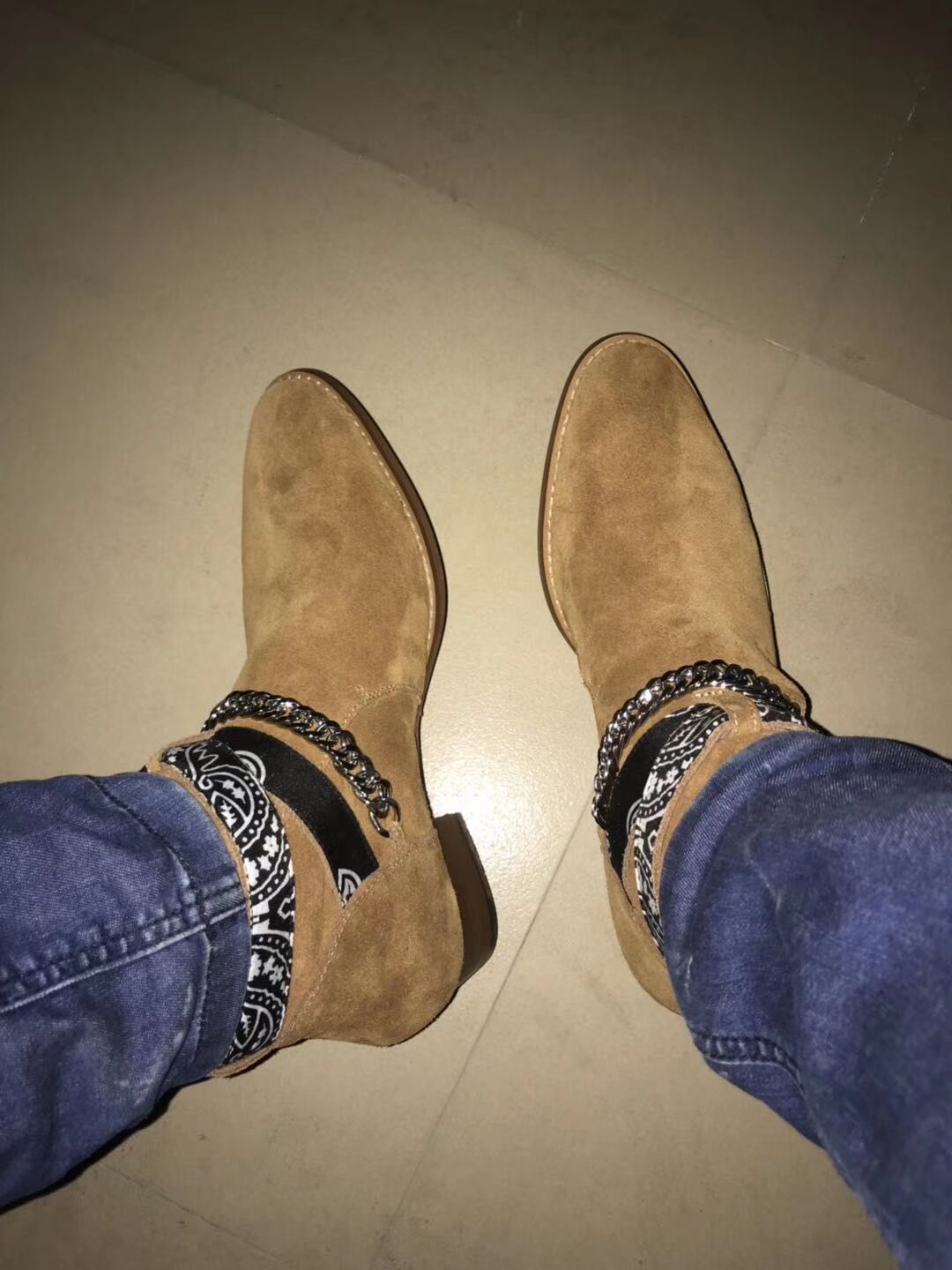 Botas vaqueras de moda hombre Clearance