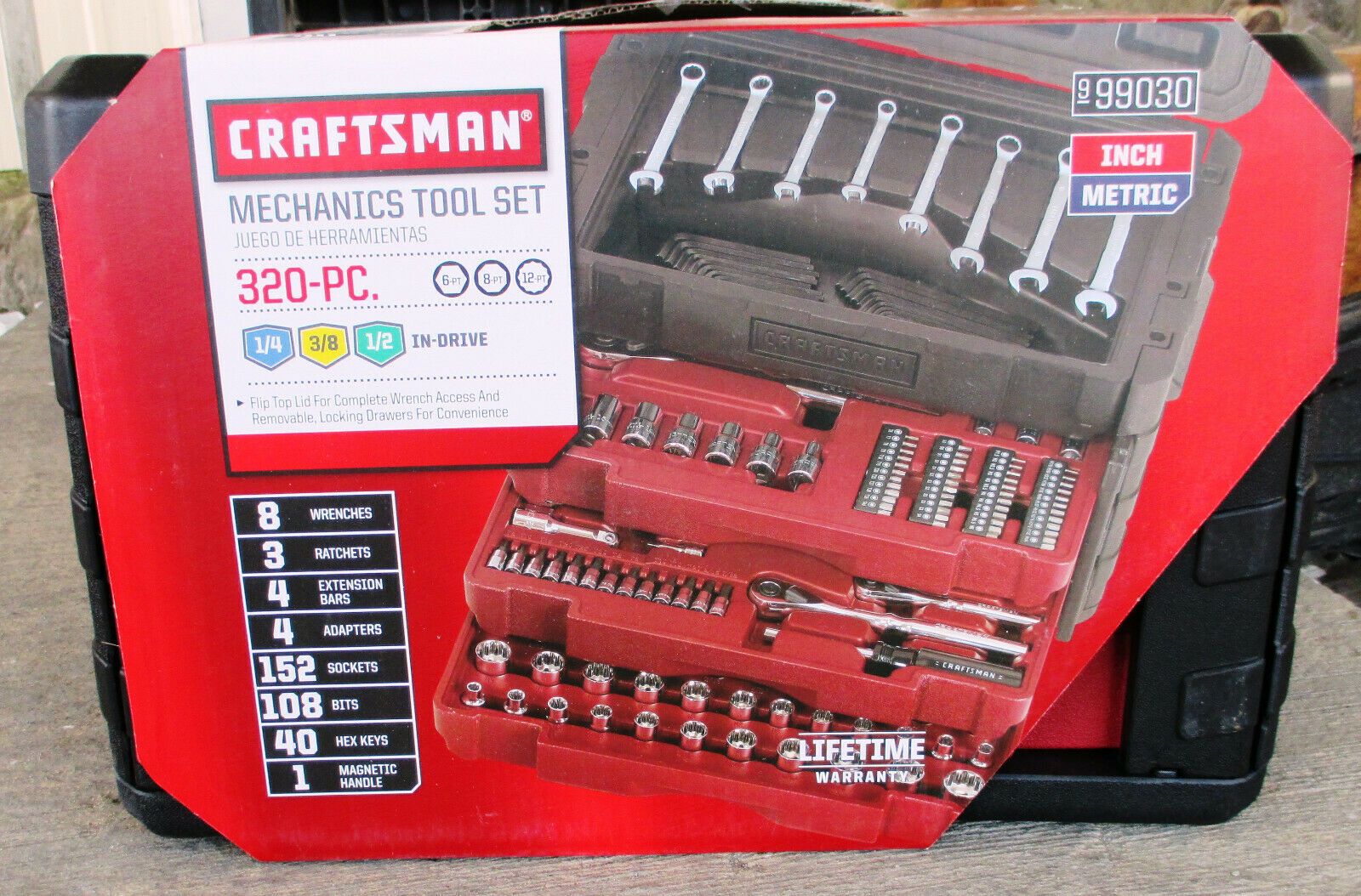 Compre Craftsman Juego De Herramientas Mecánicas De 320 Piezas Con Estuche  De 3 Cajones 99030 A 24,71 € Del Dshfrufghcbf41 | Es.Dhgate.Com