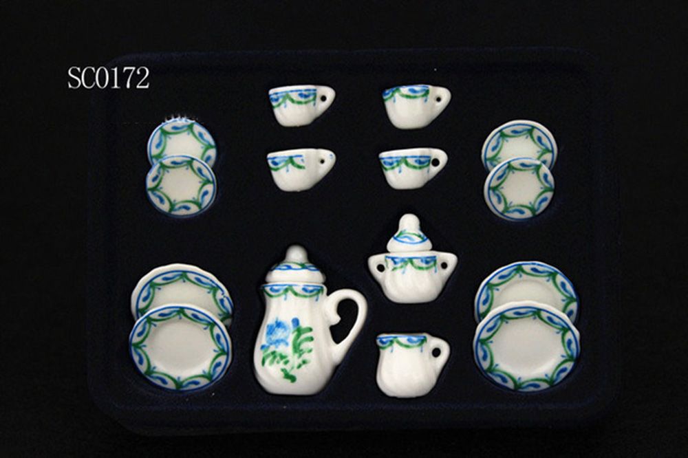 miniature ceramic toys