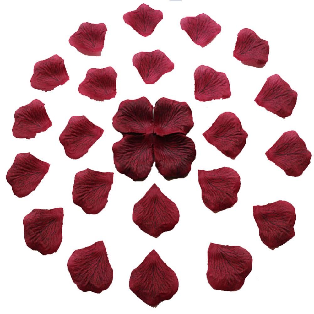 Rose Petals Confetti Simulation Table Supplies 100pcs Wedding Party Xmas Decor