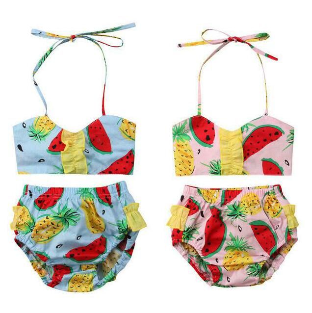 kids pineapple swimsuit
