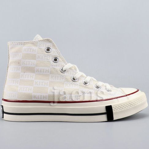 Acquista New White Black Canvas Scarpe Casual Da Uomo Anni 70 Kith