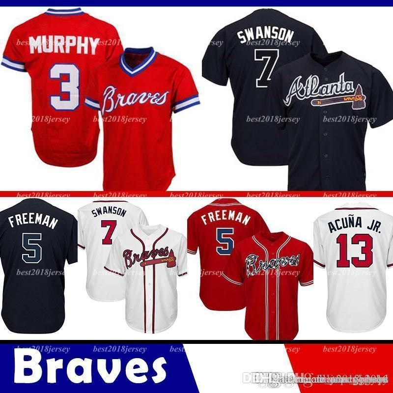 braves red jersey 2019