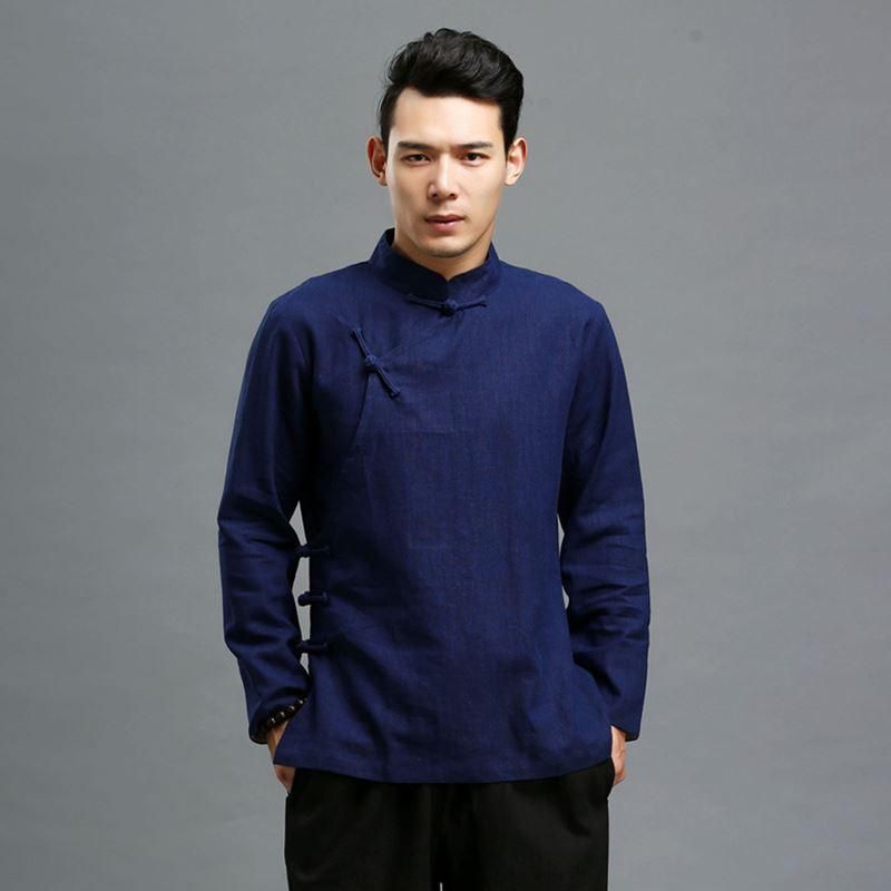 Blusa chinesa masculina Clearance