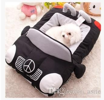 2019 Funny Comfortable Pet Bed Soft Novelty Sports Car Shaped Pet