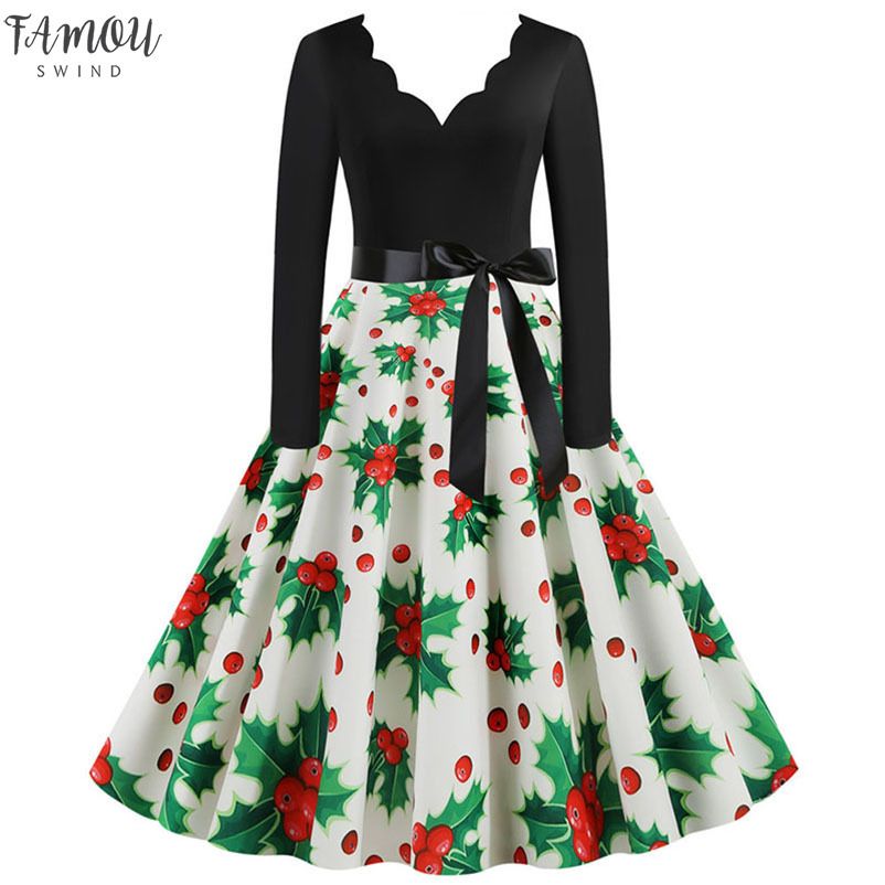 plus size vintage christmas dresses