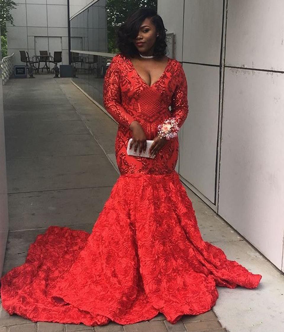 Plus size mermaid prom dress Clearance