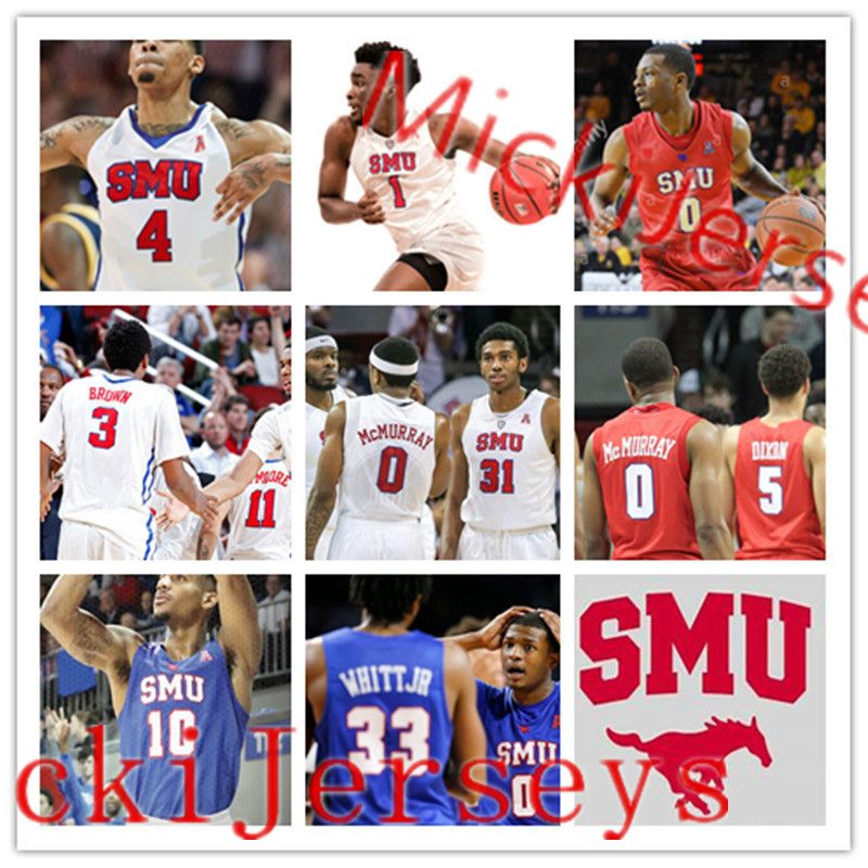 smu basketball jersey