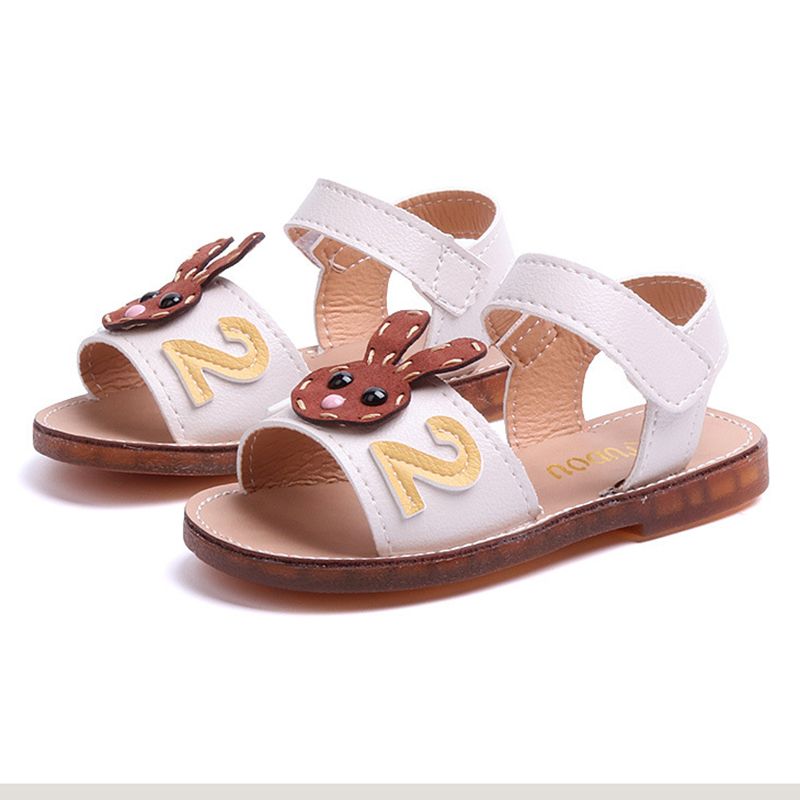 Acheter Pas Cher Enfants Chaussures Dete Pour Les Filles Sandales Bebe Fille Mignon Lapin Fond Mou Sandales 1 8 Ans Enfants Plage Chaussures Du 14 3 Fr Dhgate