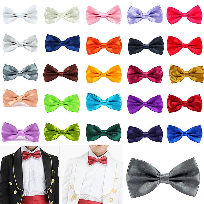 Bowtie hombres para de vestir formal lazo masculino negocios boda arco corbata