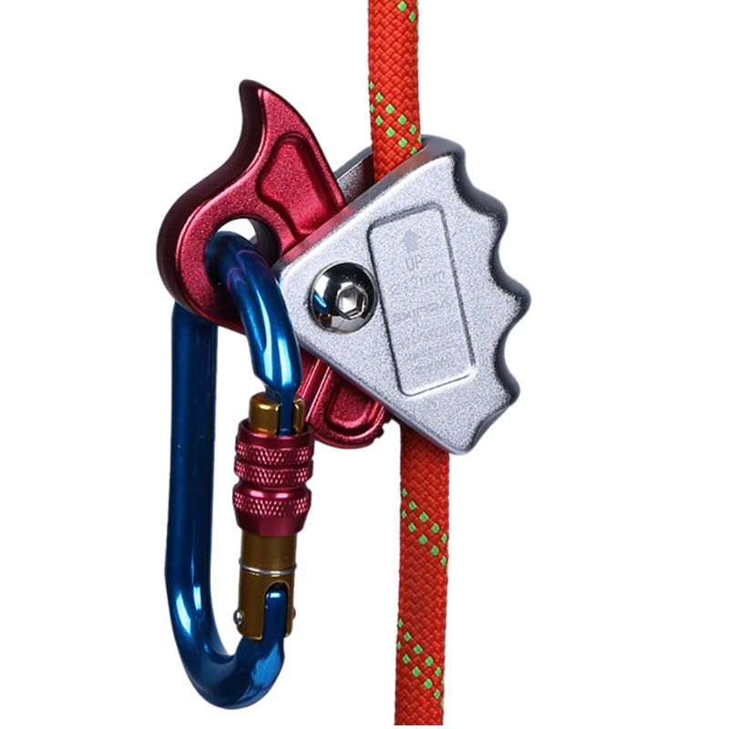 Outdoor Recreation Climbing Climbing Rope Grab AlMg Alloy Guided Type