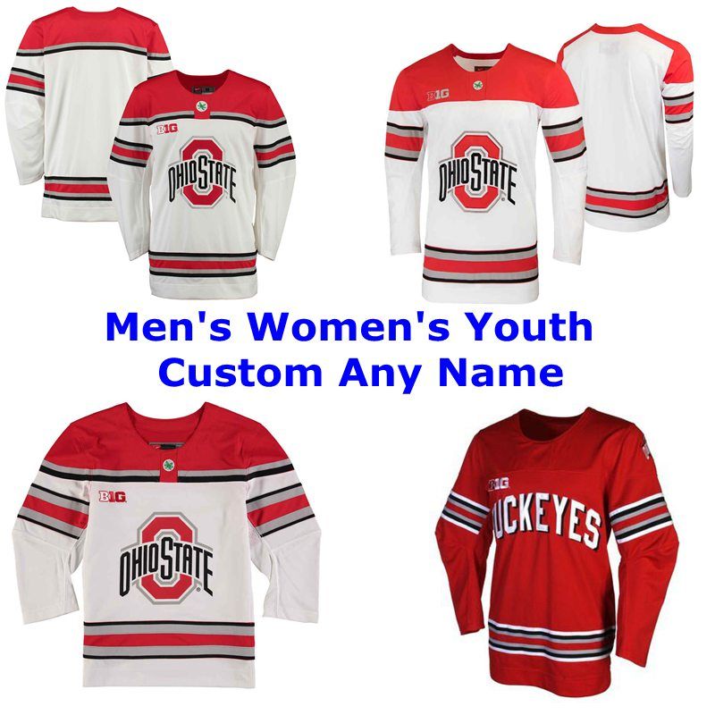 ohio state youth hockey jersey
