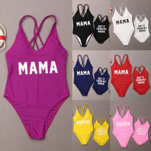 mother daughter swimming costumes