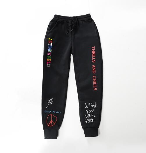 Compra Marca Pantalones Travis Scott AstroWorld Pantalones Deportivos De La  Firma De Moda Calle De La Moda Tamaño De La Venta Caliente De Alta Calidad  S XXL Barato | Entrega Rápida Y