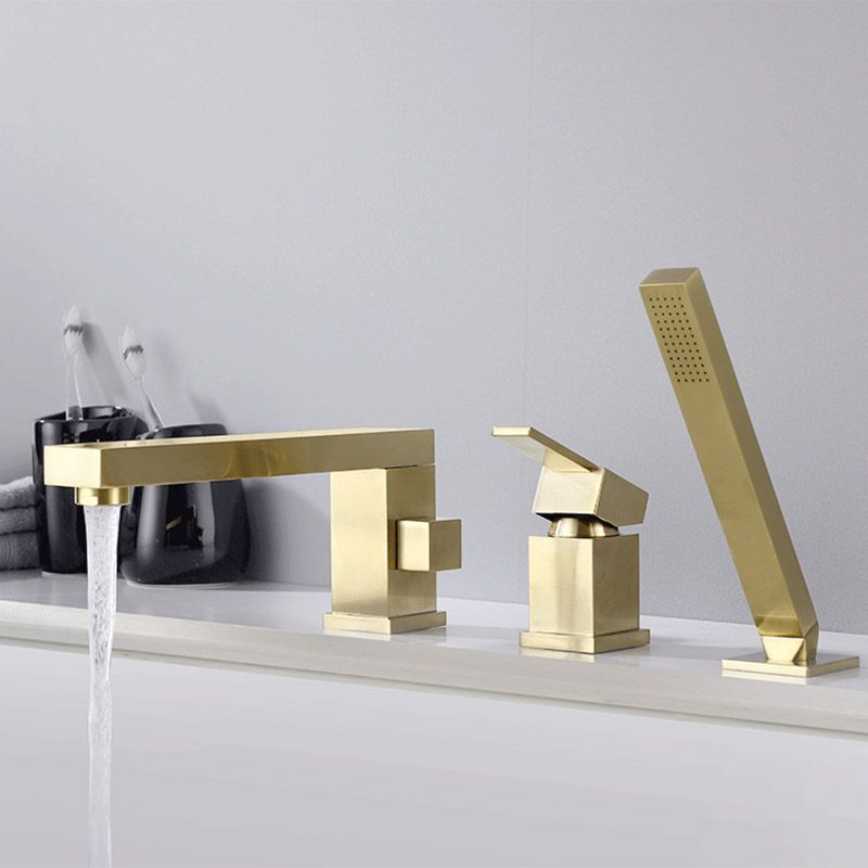 2020 Brass Chrome Black Brushed Gold Bathroom Shower Faucet Set