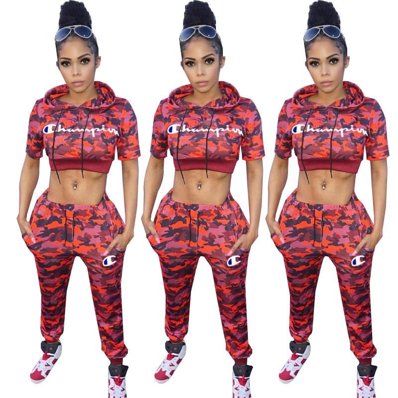 champion camo tracksuit