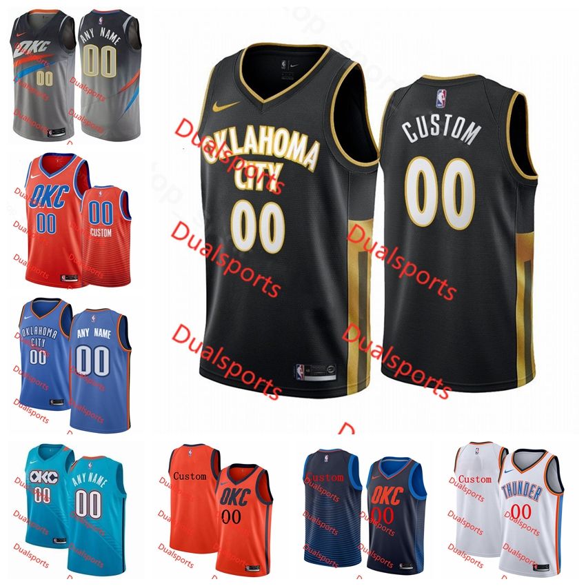 okc thunder custom jersey