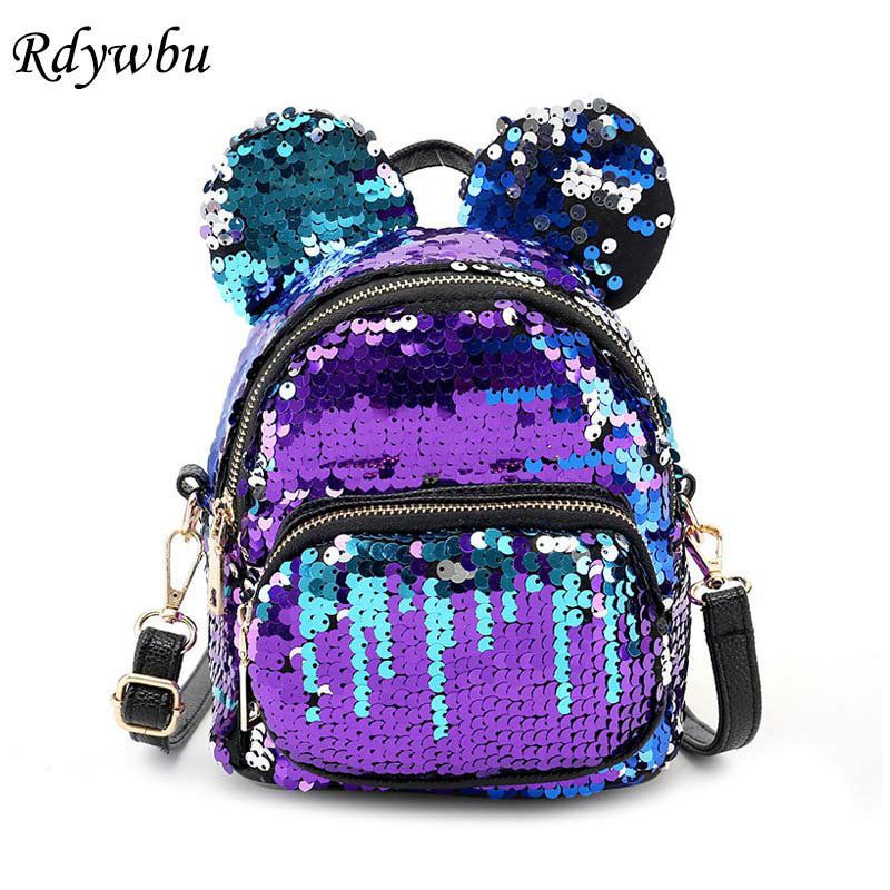 cute glitter backpacks