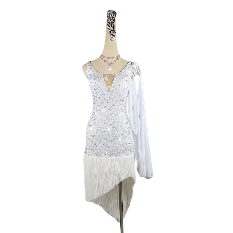 robe blanche salsa