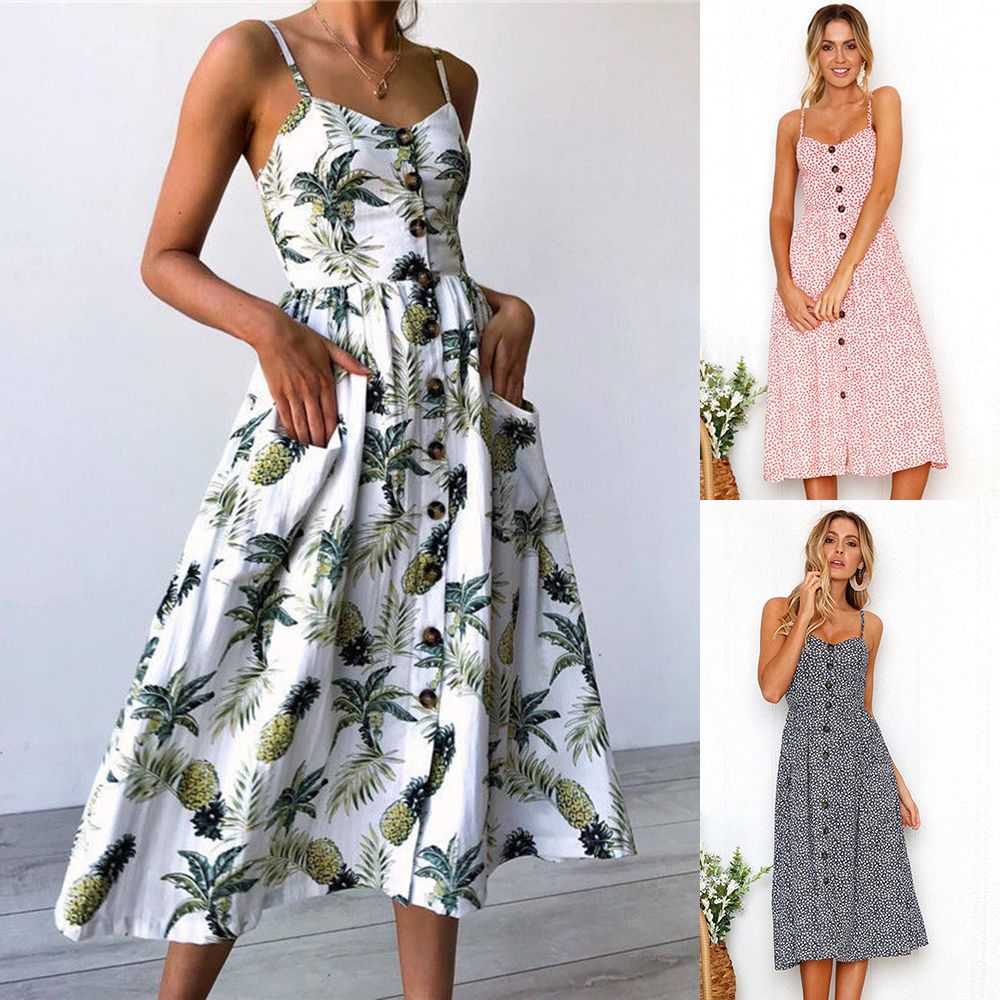 womens sundress with pockets