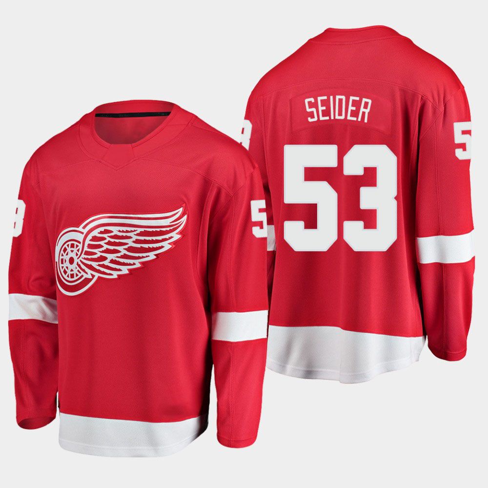 2020 53 Moritz Seider Detroit Red Wings 