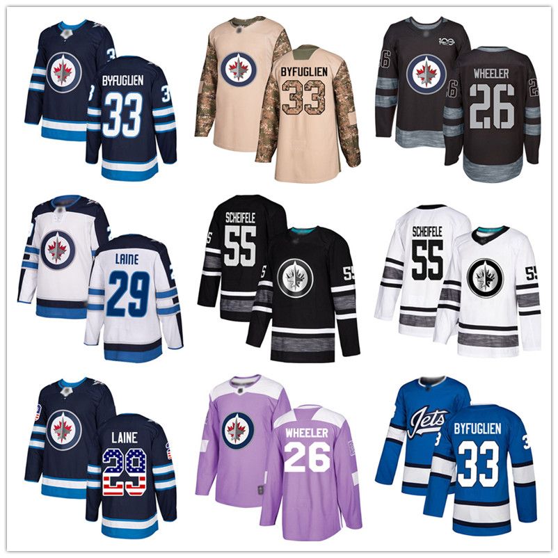 winnipeg jets jersey custom