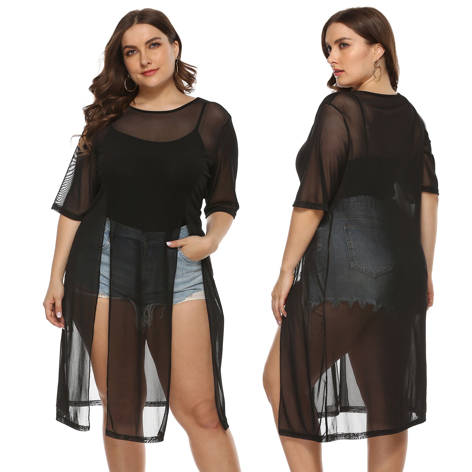plus size beach cover up dresses