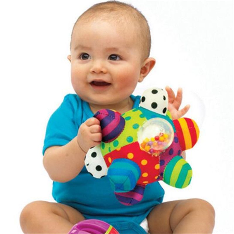 sassy developmental bumpy ball