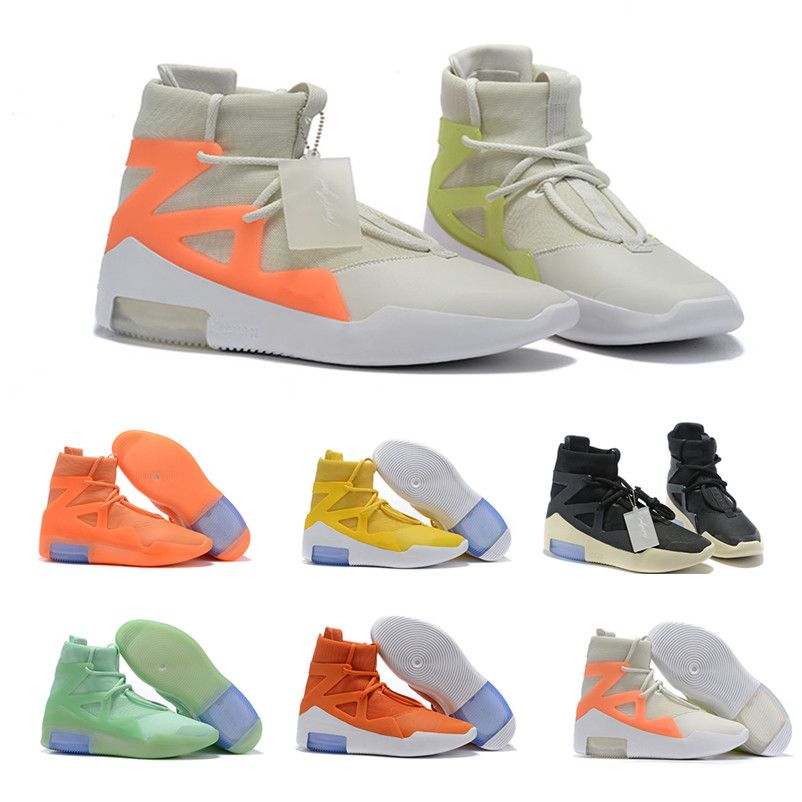 2021 What The Fear Of God X FOG Shoot Around Light Bone