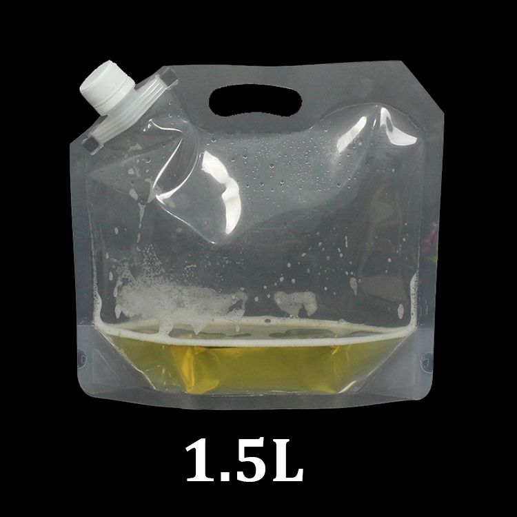 clear plastic lunch bolsa