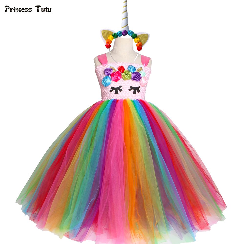 rainbow tutu outfit
