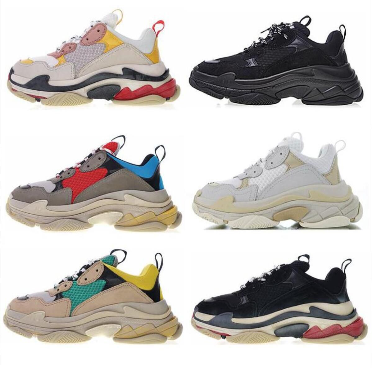 2019 Size 36 45 Fashion Paris Geox Triple S Casual Dad Mens Designer Shoes  For Women Beige Black Cheap Sports Trainers Chaussures Shoes For Sale Cheap  Shoes Online From Wengbrand7, $101.53| DHgate.Com