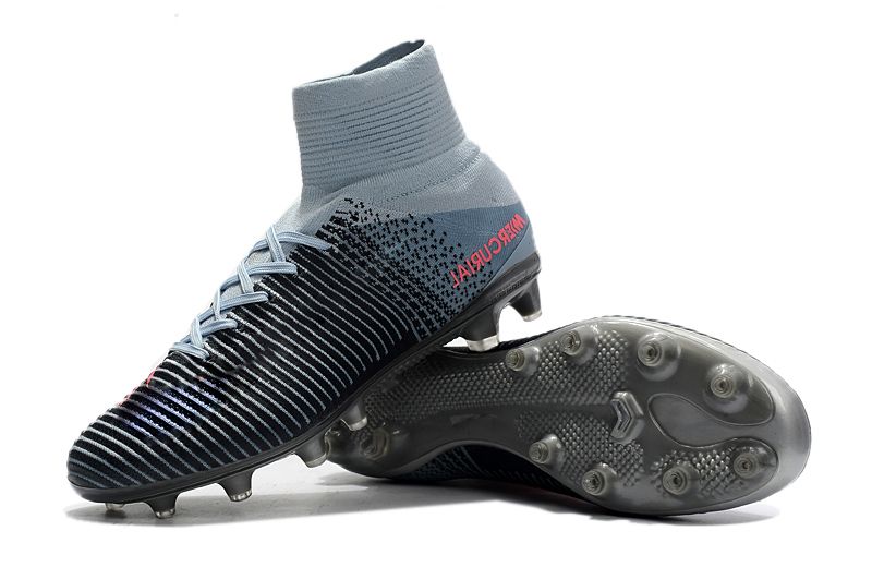 grey soccer cleats