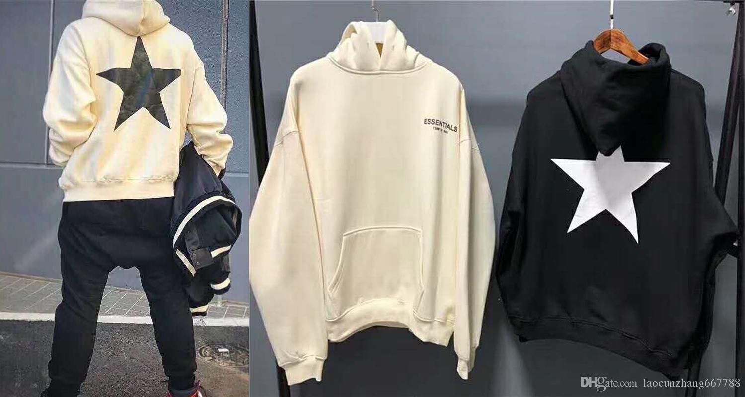 split black and white moletom com capuz