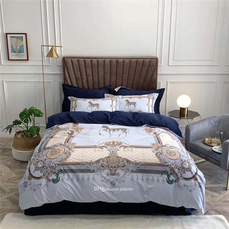 H Brand New Soft Modern Style Bedding Suit Comforter Warm Bedding